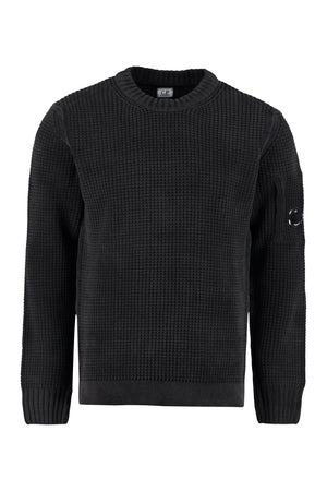 Cotton crew-neck sweater-0